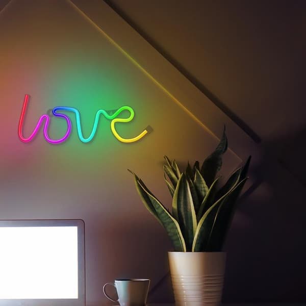 Forever Light LED Neon RGB LOVE FLRN01 + RC