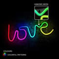 Miniatyrbild 7 av 10: Forever Light LED Neon RGB LOVE FLRN01 + RC
