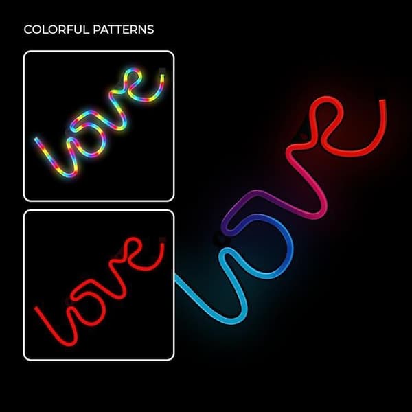 Forever Light LED Neon RGB LOVE FLRN01 + RC