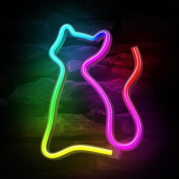 Forever Light LED Neon Light RGB CAT FLRN03 + RC