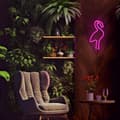 Miniatyrbild 4 av 8: Forever Light LED Neon Light Flamingo Bat + USB FLNE18 - Rosa