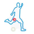 Miniatyrbild 2 av 11: Forever Light Neon LED PLEXI FOTBOLLARE FPNE31 - Flerfärgad