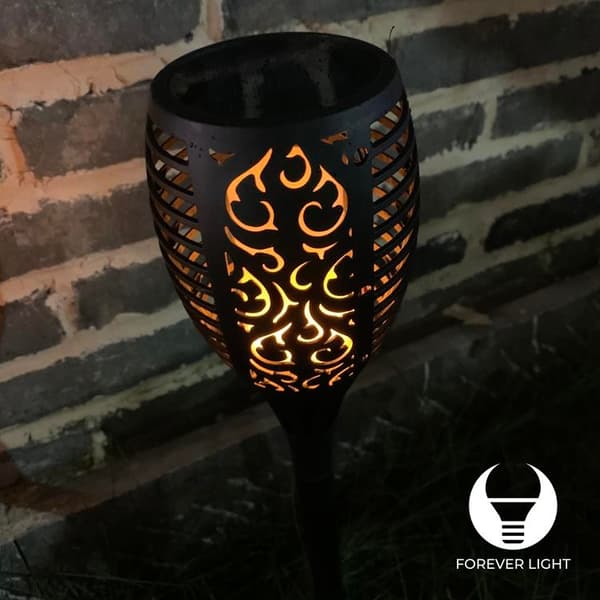 Forever Light Solar Lampa LED Flame Light 600mAh Ni-Mh IP65 33LED