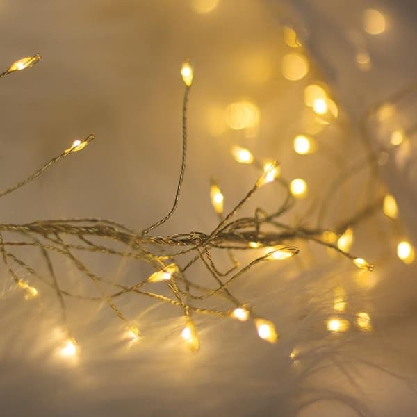 Forever String light Gyllene Twig 480LED 3m + 5m Kabel - Varm Vit