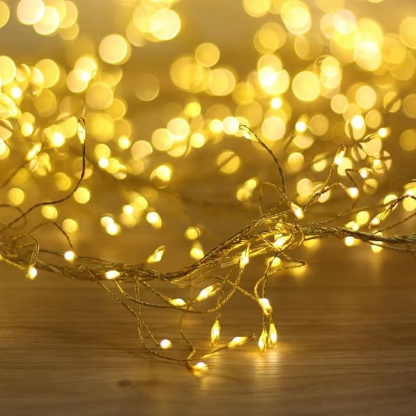Forever String light Gyllene Twig 480LED 3m + 5m Kabel - Varm Vit