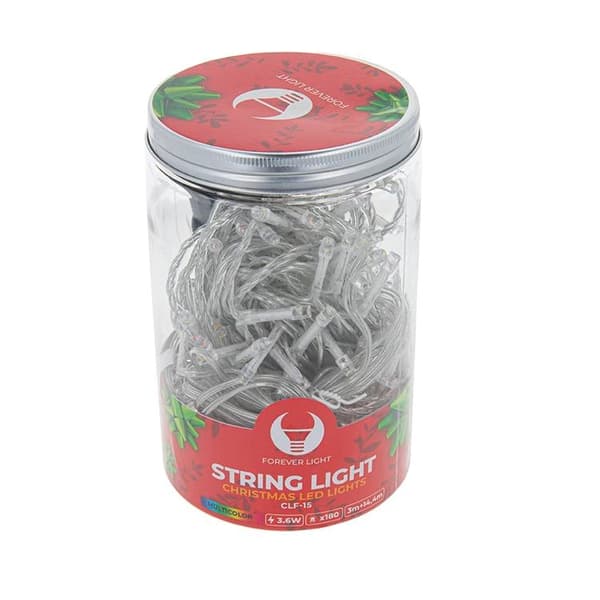 Forever String light 180LED 14,4m - Flerfärgad