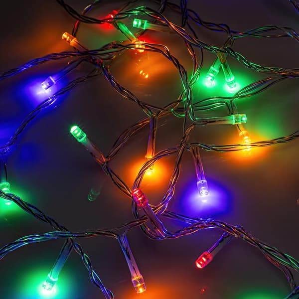 Forever String light 100LED 8m - Flerfärgad