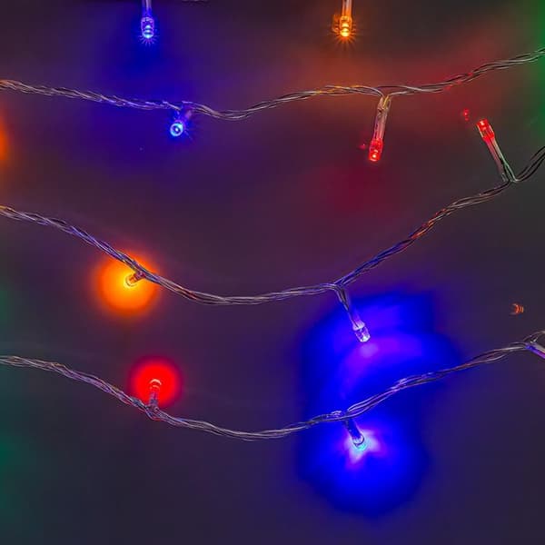 Forever String light 100LED 8m - Flerfärgad
