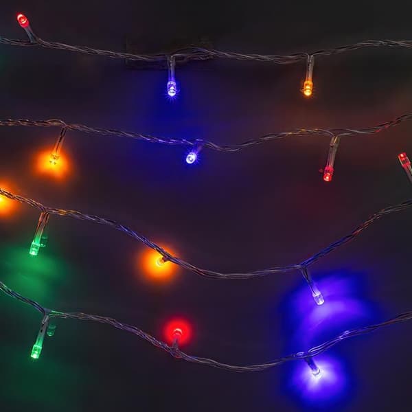 Forever String light 100LED 8m - Flerfärgad