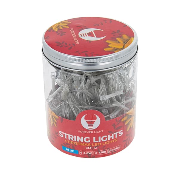 Forever String Light 100LED 8m - Blå