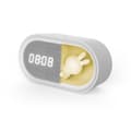 Miniatyrbild 1 av 5: Forever Light Väckarklocka med LED Bunny Nattlampa INGRID PURE - Vit
