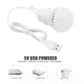 Miniatyrbild 5 av 7: LED-lampa till USB vitt ljus 3W kabel lång 1m 200lm