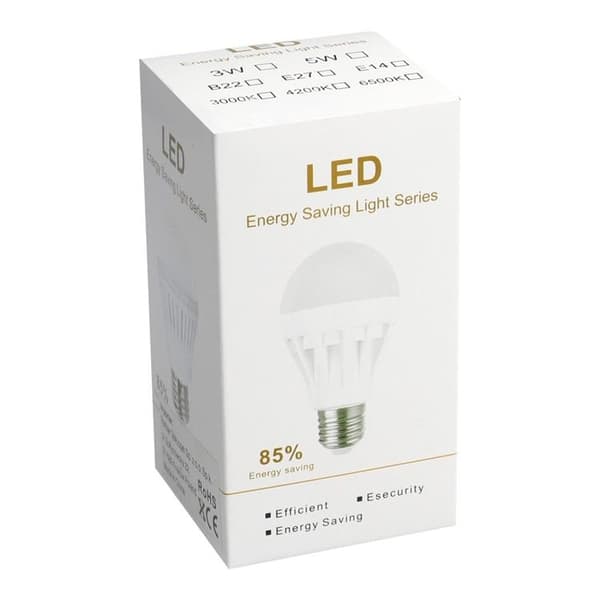 LED-lampa till USB vitt ljus 3W kabel lång 1m 200lm