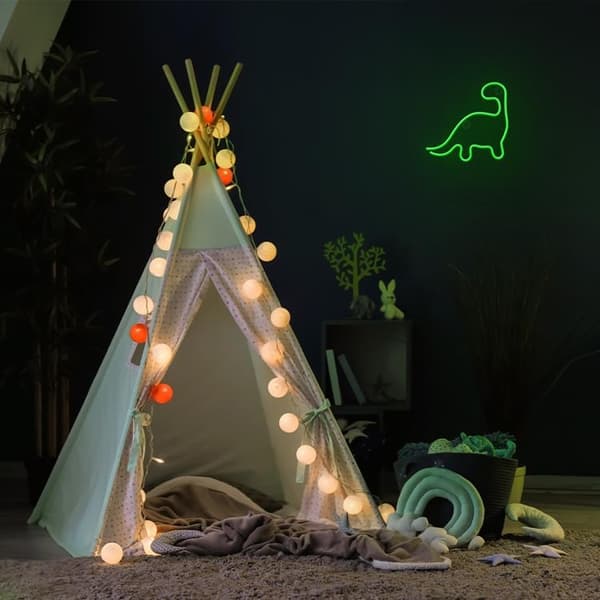 Neolia LED Neon Light DINOSAUR NNE01 - Grön