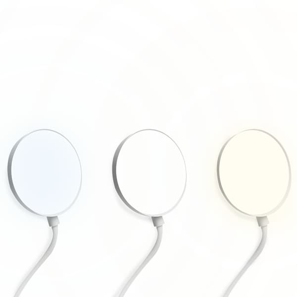 LTC Skrivbords Trådlös LED-lampa Touch 6W 3000mAh - Vit
