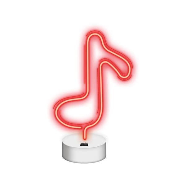 Neolia LED Neon Light TONE På Stativ NNE08 - Röd