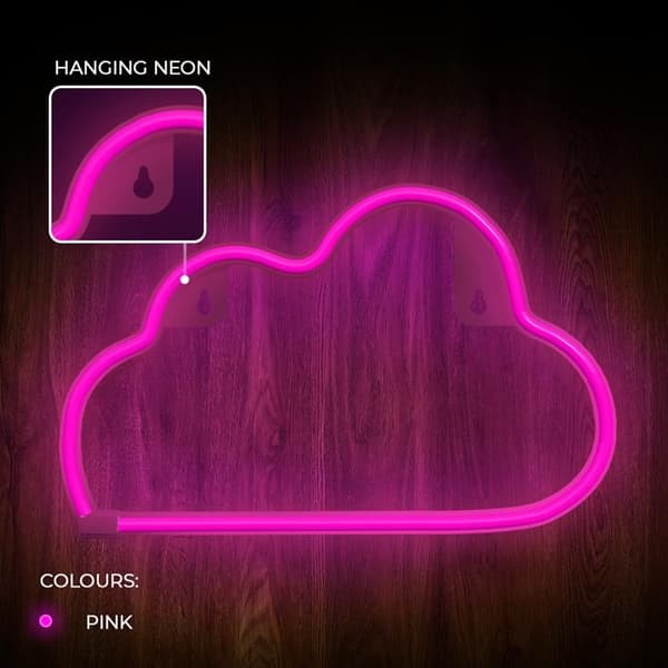 Neolia Neon LED Light CLOUD NNE25 - Rosa