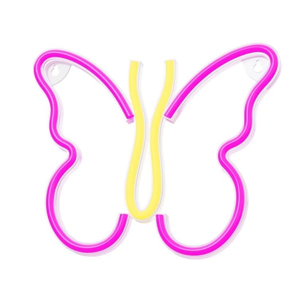 Neolia LED Neon Light BUTTERFLY NNE03 - Rosa
