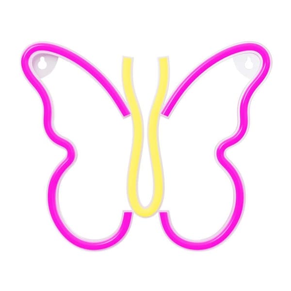 Neolia LED Neon Light BUTTERFLY NNE03 - Rosa