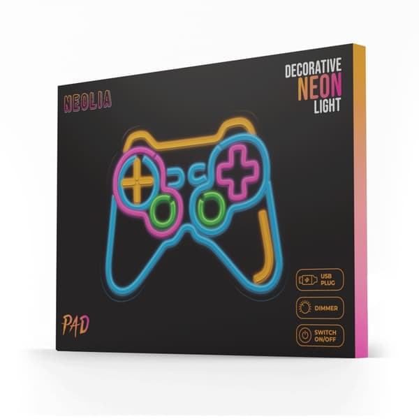 Neolia LED Neon PLEXI PAD NNE19 - Flerfärgad