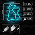 Miniatyrbild 6 av 9: Neolia Neon LED Light CAT NNE24 - Turkos