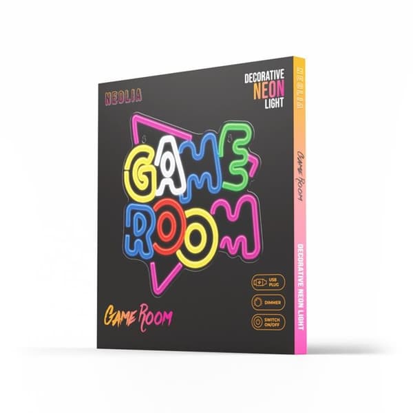 Neolia LED Neon PLEXI GAME ROOM NNE20 - Flerfärgad