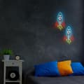 Miniatyrbild 5 av 9: Neolia LED Neon PLEXI ROCKET NNE18 - Flerfärgad