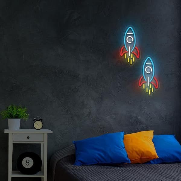 Neolia LED Neon PLEXI ROCKET NNE18 - Flerfärgad