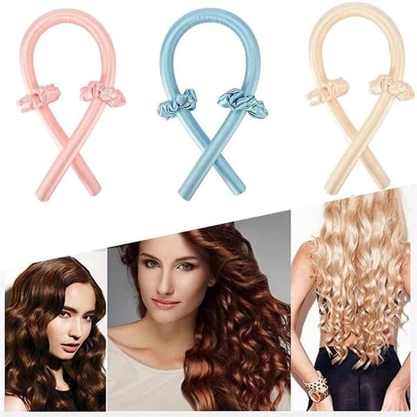 Heatless Hair Curler - Beige