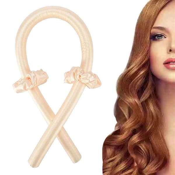 Heatless Hair Curler - Beige