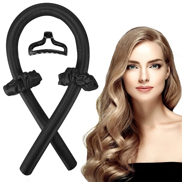 Heatless Hair Curler - Black