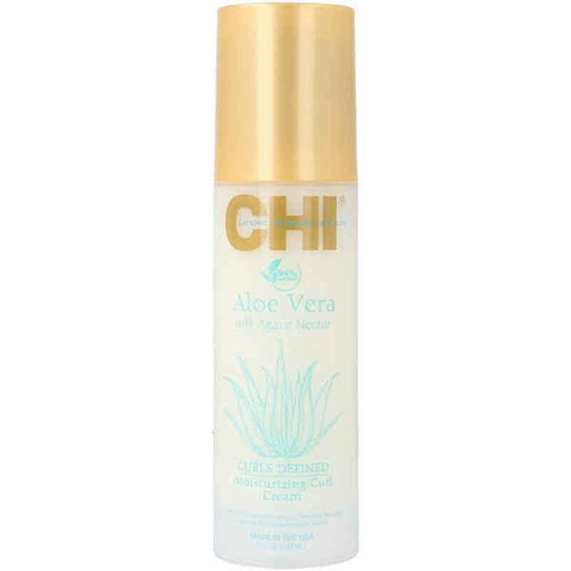 Stylingkräm Farouk Chi Aloe Vera Curls Defined Aloe Vera Fuktgivande (147 ml)