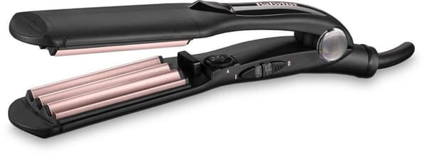 BaByliss The Crimper Texturizing strykjärn Varmsvart, Rosa 70,9" (1,8 m)