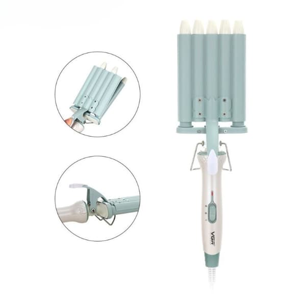 VGR PRO Salon Bølget Hårstyler / Krølltang / Bølgetang V-597