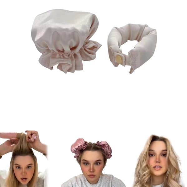 Hårlockare Utan Värme - 1 set Champagne