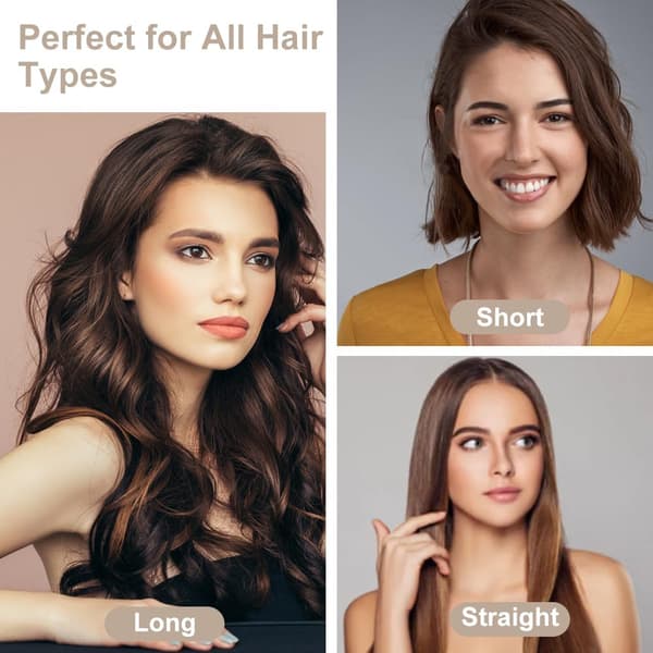 INF 2-sæt Satin Heatless Hair Curler til at sove med om natten