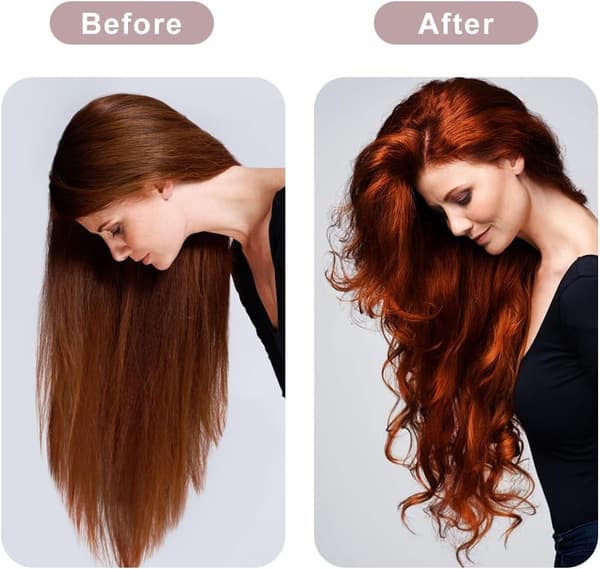 INF 1-sæt Satin Heatless Hair Curler til at sove med om natten