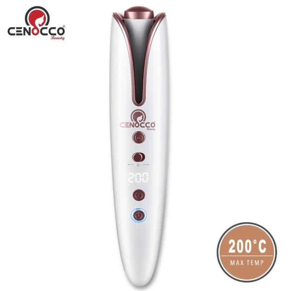 Cenocco Beauty CC-9094: Batteridrevet, oppladbar automatisk curler
