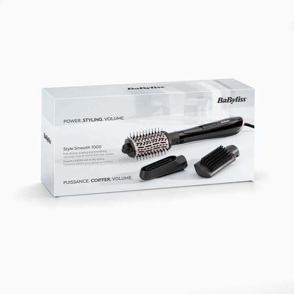 BaByliss STYLE SMOOTH 1000 AS128E hårtørrer og krøllejern