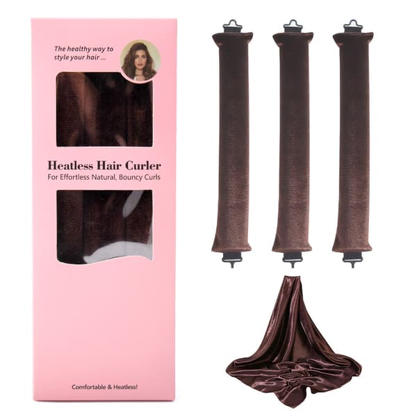 INF Sleep Styler: Varmefrie krøllspenner (Auburn Brown)