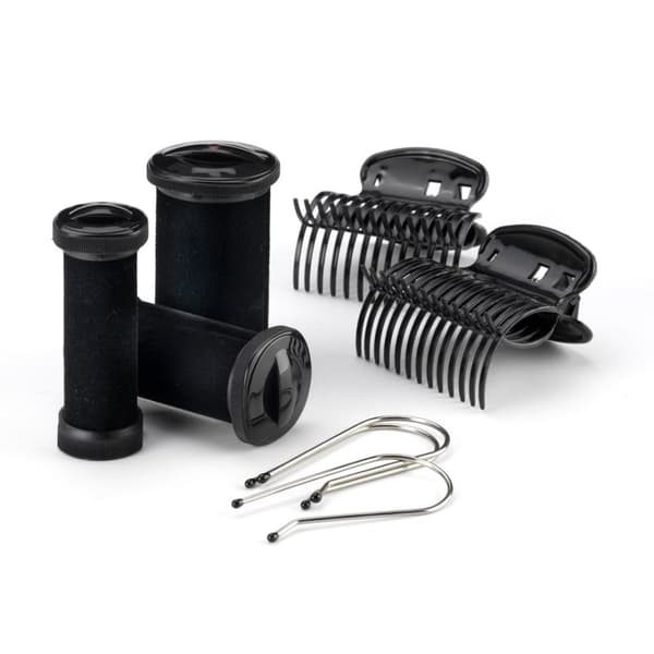 BaByliss Thermo Ceramic Rollers Hårstylingsæt Sort, Rustfrit stål 50 W 78,7" (2 m)