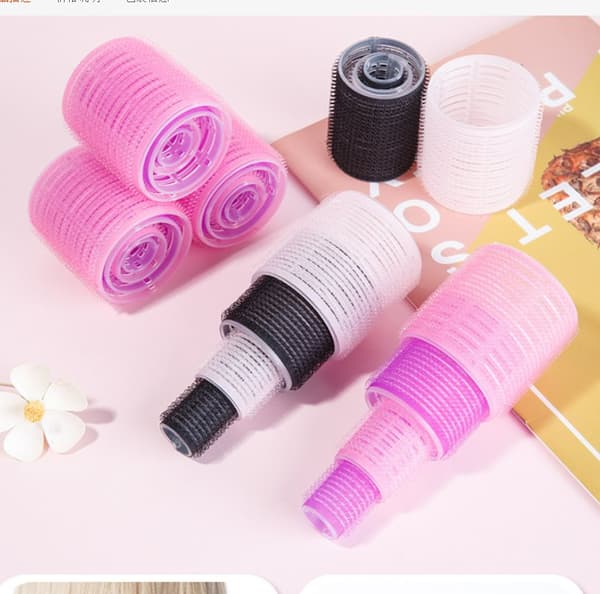 INF Uanstrengte pannelugglokker: 36-delers hårrollersett for perfekt stil Rosa