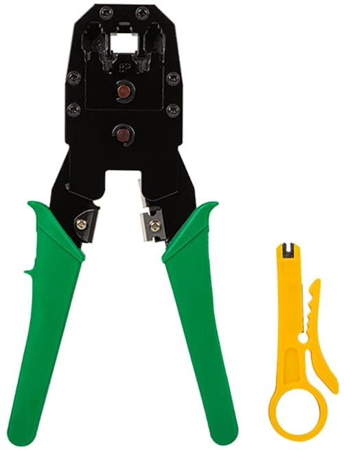 RJ11, RJ12, RJ45 stikkrympetang med afbiter Xtreme HY-200