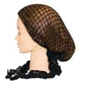 Miniatyrbild 1 av 3: XHAIR Elastiskt hårnät för rullar SVART - XH170012