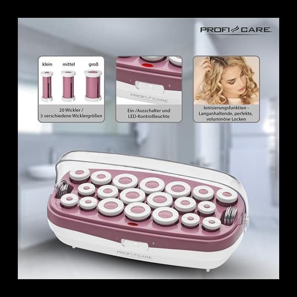 Uppvärmda papiljotter - Profi-Care - PC-LW 3028 - Jonisk funktion - 20 stycken