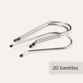 Miniatyrbild 5 av 6: Babyliss RS035E uppvärmda papiljotter - Thermo-Ceramic Rollers SVART papiljol