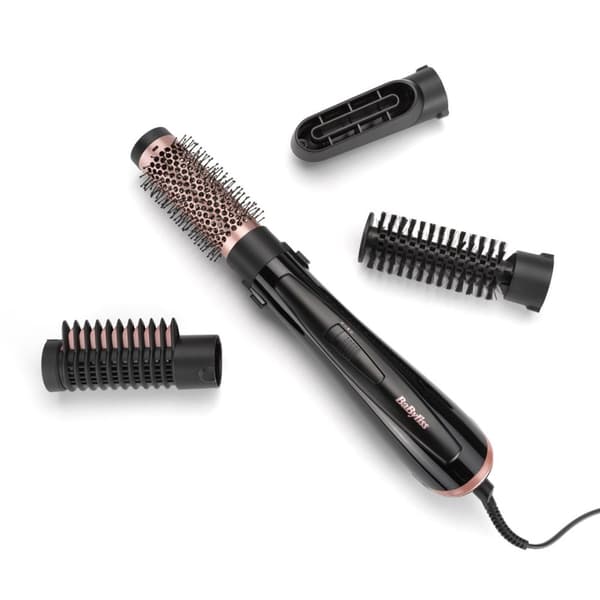 BaByliss Perfect Finish Varmluftsborste Varm Svart 1000 W 2,2 m