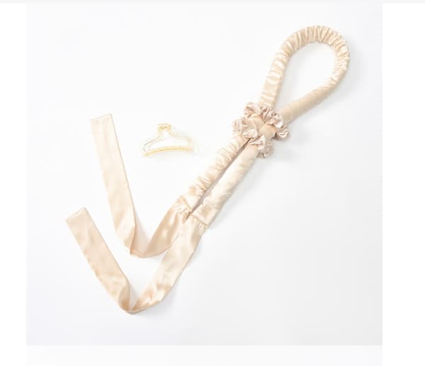 INF Enkel värmelös locktång för vackra vågor Beige