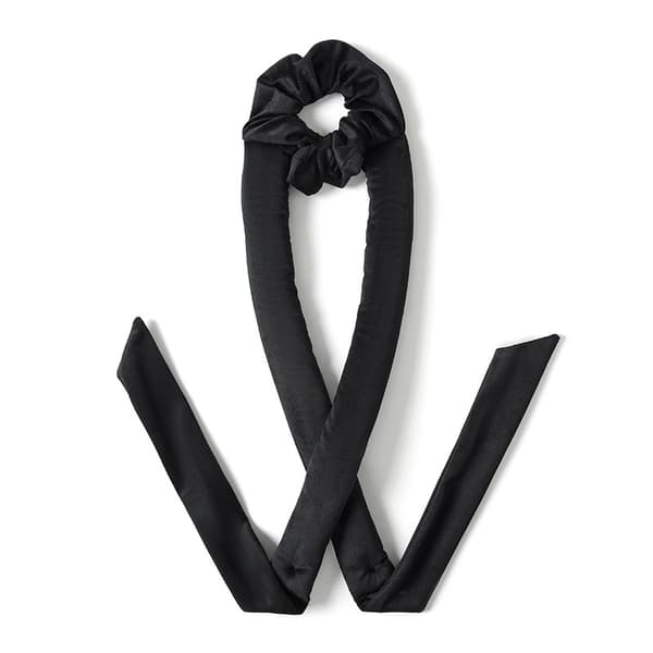 INF Ubesværede varme frie krøller med Bowknot Hair Roller Sort