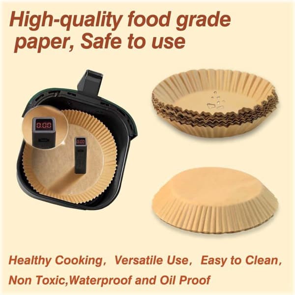 Pappersfoder - Coso - 100-pack - Non-stick - Olje-resistent - 20,1 cm